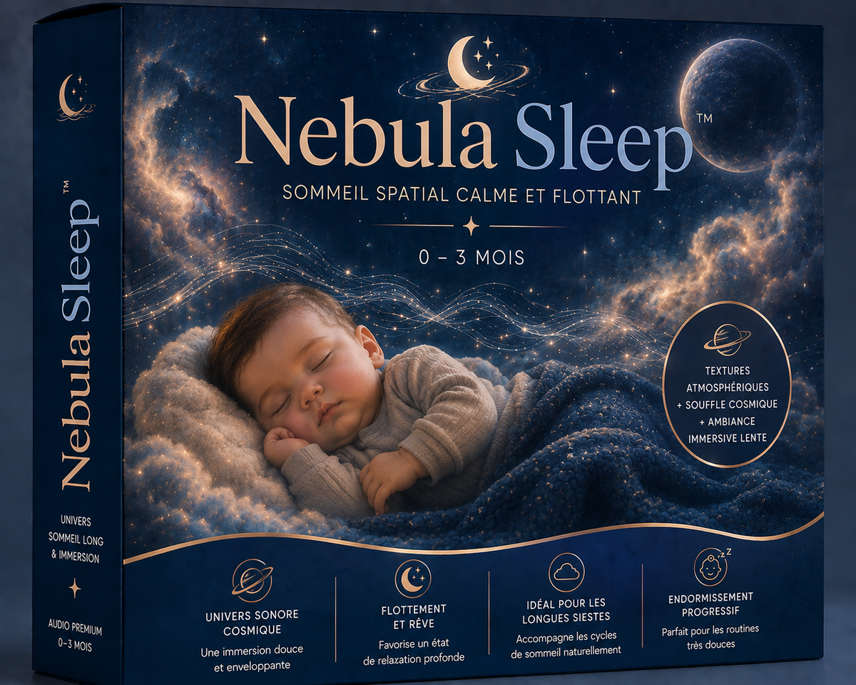Nebula Sleep™ Sommeil spatial calme et flottant