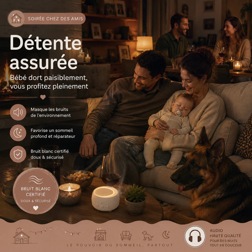Détente assurée | Bébé dort paisiblement, profitez pleinement de vos moments de calme